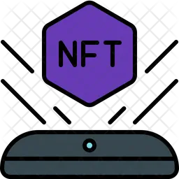 NFT-Hologramm  Symbol