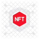 Nft Shield Blockchain Icon