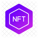 Nft Token Blockchain Icon