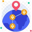 Location Map Virtual Icon