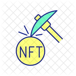 NFT mining  Icon