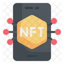 Mobile Nft Digital Icon