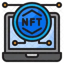 Moneda nft  Icono