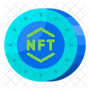 Moneda nft  Icono