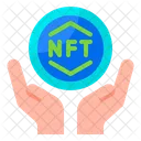 Moneda nft  Icono