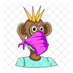NFT Monkey  Icon