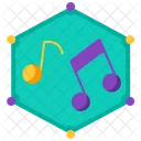 Musica Nft Musica Red Icon