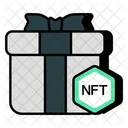 Presente Nft Caixa De Presente Criptografia Icon