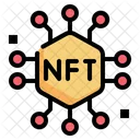 Red nft  Icono