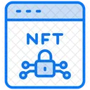 Seguridad nft  Icono