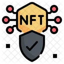 Seguridad nft  Icono