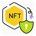 Seguridad Nft Nft Signo Nft Icono