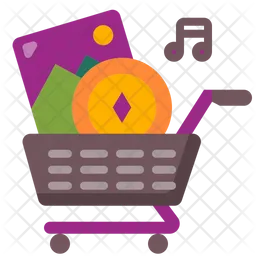 Nft Shopping Cart  Icon