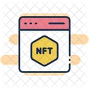 Sitio Web Nft Icon