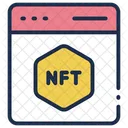 Sitio Web Nft Icon