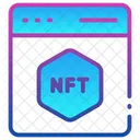 Sitio Web Nft Icon