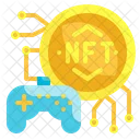 NFT Spiel NFT Gaming Spiel Symbol