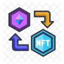 NFT-Tausch  Icon