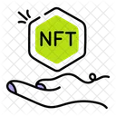Nft Non Fungible Fungible Token アイコン