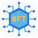 NFT-Verbindung  Symbol