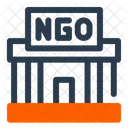NGO Buro Organisation Wohltatigkeit Symbol