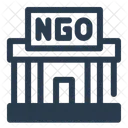 NGO Buro Organisation Wohltatigkeit Symbol