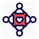 Ngo Organization Volunteer Icon