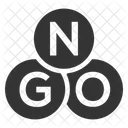 NGO Organisation Unternehmen Symbol