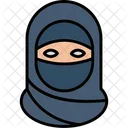 Niqab Avatar Mujer Icono