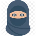 Niqab Avatar Mujer Icono