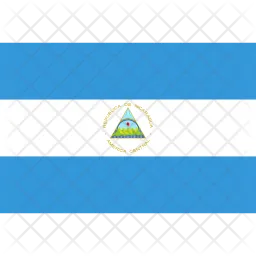 Nicaragua Flag Icon