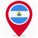 Nicaragua Country National Icon
