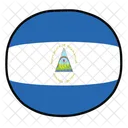 Nicaragua Nicaragua Flag National Flag Of Nicaragua Icon