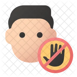 Nicht anfassen  Symbol