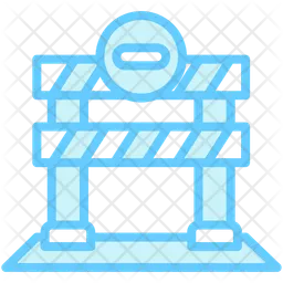 Betreten verboten  Symbol