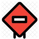 Betreten verboten  Symbol
