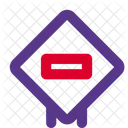 Betreten verboten  Symbol