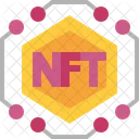 Nicht Fungibler Token NFT Kunst Icon