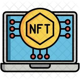 Nicht fungibler Token NFT  Symbol