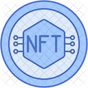 Nicht fungibler Token NFT  Symbol