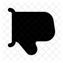 Nicht gefallen  Symbol
