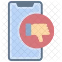 Nicht gefallen  Symbol