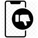 Nicht gefallen  Symbol