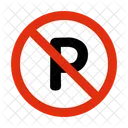 Nicht parken  Symbol