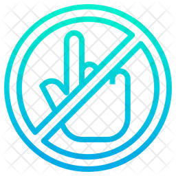 Nicht anfassen  Symbol