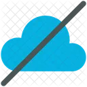 Cloud Computing Nicht Verfugbar Symbol