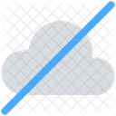 Cloud Computing Nicht Verfugbar Symbol