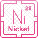 Nickel Preodic Table Preodic Elements Icon