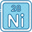 Nickel Periodensystem Chemiker Symbol