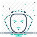 Nicken Wedeln Nutation Symbol